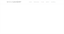 Desktop Screenshot of mikesavory.co.uk